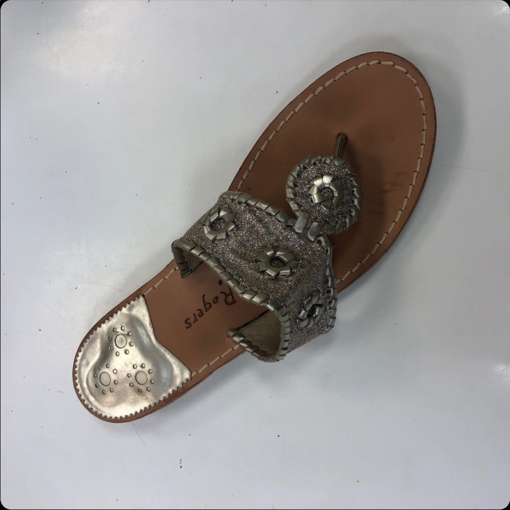 Jack Rogers SILVER Sandals